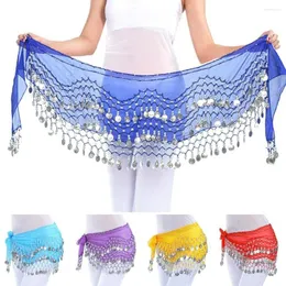 Stage Wear Dancer Skirt Women Sexy Belly Dance Hip Scarf Wrap Belt Show Costumes Shiny Sequins Tassels For Thailand/India/Arab