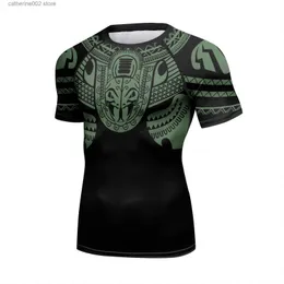 Herr t-shirts Cody Lundin Designer Men Sport T Shirts Custom Polyester UV Sun Protection Swimming Rashguard Tight Workout T Shirts Blus T230601