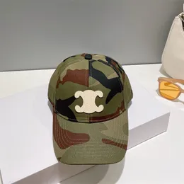 Camouflage Bucket Hats Fashion Luxury Designer Embroidery Letters Fisherman Hat For Mens Womens Summer Outdoor Casual Sunshade Sunhats