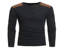 Men Winter Warm Knitted Sweater Casual Pullover Round Neck Long Sleeve Slim Top5419254