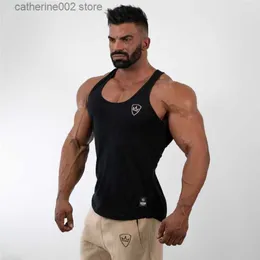 Men's T-Shirts mens tank tops shirt gym tank top fitness clothing vest sleeveless cotton man canotte bodybuilding ropa hombre man clothes wear T230601