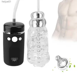 Strong Sucks Machine Sex Oral Masturbator Cup Electric Blowjob Vibrating Sex Toy For Men Penis Exerciser Products Erotic L230518