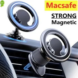 حامل هاتف السيارة المغناطيسي للسيارة دعم MacSafe في السيارة لـ iPhone 12 13 14 Pro Max Mini Magnet Air Vent Clip