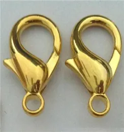 diy jewelry findings shiny gold hooks bracelets clasp toggles wholes nickel small waterdrop spring blank lobster metal 1055270981625723