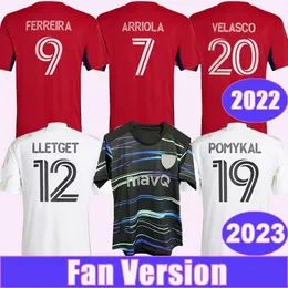 2023 ARRIOLA Heren Voetbalshirts POMYKAL VELASCO FERREIRA SCHON REDZIC ELMEDKHAR TWUMASI HEDGES Home Away 3rd Voetbalshirt Korte Mouw Uniformen