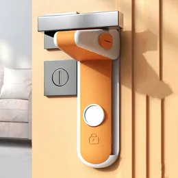 Baby Locks es Door Lever Lock Proofing Handle Childproofing Knob Easy to Install and Use VHB Adhesive 230601
