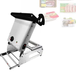 Commercial Lock Fresh Box Sealing Machine Takeaway Disposable Lunch Steak Cooked Packing Maker