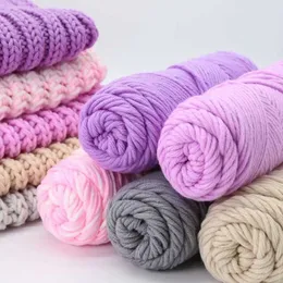 Filato 100 g/gomitolo di cotone al latte a 8 strati utilizzato per lavorare a maglia maglioni di lana spessi filato morbido e caldo per bambini filo lavorato a mano P230601