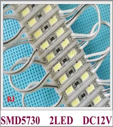 26mm07mm 2 led SMD 5730 LED module light lamp LED back light for mini sign and letters DC12V 2led IP651265602