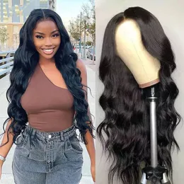 Wear And Go Glueless Human Hair Wig Young Body Wave Lace Closure Wigs Easy To Install Peruvian Body Wave PreCut HD Lace Wig