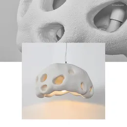 Pendant Lamps French Simple Restaurant Chandelier Designer Style Table Lamp Modern Art Creative Wabi-sabi Home-stay Luminaire