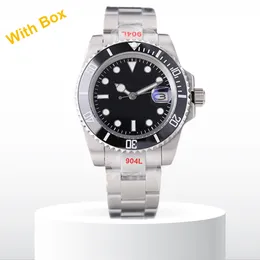 Mens Watch Designer Watches AAA Quality 40mm 904L Automatisk mekanisk vikbar spänne Sapphire Glass Vattentät keramisk Montre de Luxe Homme armbandsur Dhgate