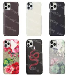 Luxurys Designers Leather Phone Cases For iphone 14 Pro Max 13 12 mini 11 XS XR X 8 7 Plus 14Plus Fashion Print Design Bee Classic3442628