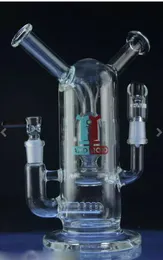 Roboter-Startturm mit vier Schnittstellen, doppelte Mundstücke und Gelenke, Glasbongs, Bohrinsel, Rauchpfeife mit Diffusor, Perc-Glasbong 14 6996985