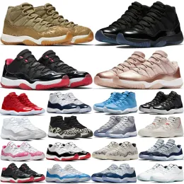 2023 Jumpman 11 11s Men Basketball shoes 11S Cool Grey Obsidian UNC Fearless First Class Flight GREEN Backboard sport Designer sneaker train