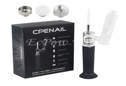 CPENAIL Vape Starter Kit Portable Wax Vaporizer Dab Rig Nail Keramiek Quartz Electric H Nail GR2 Ti 3type coils ecigs Vapor Glass b3038084