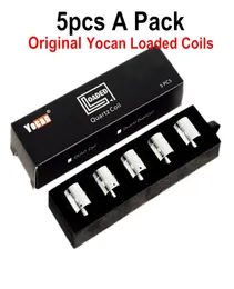 Bobinas de substituição originais Yocan carregadas QUAD Coil Quartz Dual Coils opcionais com base Magentic Pure Taste for Wax Concentrate E C1836267