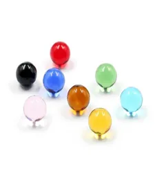 6mm 8mm Luminous Glowing Quartz Terp Pearl Ball hookah Insert with Red Blue Green Clear Top Pearls for Smoking Nail8528709
