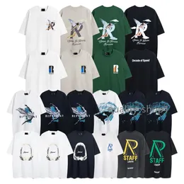 23SS 팀 남성 T 셔츠 디자이너 여름 여성 편지 인쇄 된 티셔츠 느슨한 티 패션 브랜드 탑 캐주얼 셔츠 고급 의류 스트리트 거리 짧은 슬리브 티 사이즈 S-XL