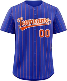 Jersey de béisbol personalizado Cosido personalizado Cualquier nombre Cualquier número Bordado a mano Jerseys Hombres Mujeres Jóvenes De gran tamaño Mixto Enviado Todo el equipo Azul 0206024