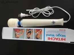 Massager DHL 250R Hitachi Magic Wand Massager Super Vibration Vicage Full Body Body Massager 110V250V Viress Massager Free 10