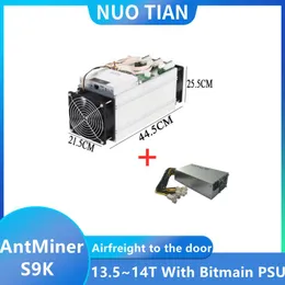 Miners 80% New Bitmain Antminer S9k 13.5t with Bitmain Psu Bch Btc Sha256 Miner Better Than S9 S9j S15 T15 Whatsminer M10 M3 M3x
