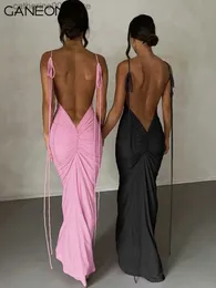 Party Dresses Prom Backless Maxi Slip Design Summer Dress Women 2023 Sexig Elegant Night Evening Party Ladies Birthday Dance Long Dresses Pink T230602