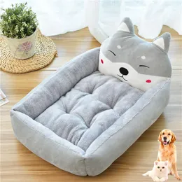 Tapetes de cama para cães de estimação, tapetes fofos em formato de desenho animado para cães grandes, sofá, canil, casa de gato, almofada de cachorro, cobertor grande, suprimentos