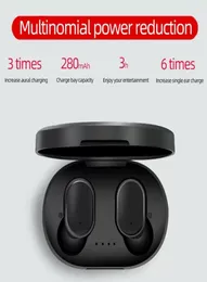 A6S Wireless Earphone Sports Earbuds Bluetooth 50 TWS Headsets Noise Cancelling Mic For Huawei Samsung headphone With Retail Box 7706062
