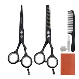 Verktyg 5.5 "Barber Frisörssax Salong Frisör Razor Japanese Cutting Shears Hair Styling Scissors Haircut Tijeras Ciseaux