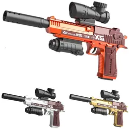 Desert Eagle Pistol Water Gel Ball Gun Electric Pneumatic Automatic Gel Gun Hydrogel for Adults Boys CS Go Games