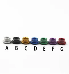 810 to 510 Adapter TFV8 to 510 Adaptor Mouthpiece For TFV8 Cloud Beast Tank Atomizer E Cigarette Aluminum Drip Tips Connector 7Col1839024