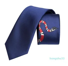 2021 the designer Europe and America new men039s fashionable personalized embroidery coral snake formal business professional l7451196