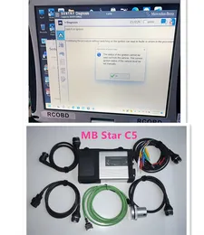 MB STAR C5 SSD Diagnoza Diagnoza Laptop Twardbook CF-19 i5 8G Screen Super Speed ​​Oprogramowanie gotowe do użycia