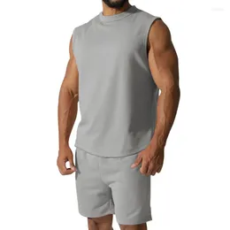 Мужские спортивные костюмы 2023 Летняя мужская футболка с коротким рукавом с коротким рукава