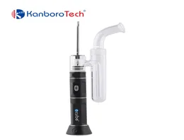1pc Kanboro eCube Enail Wax Concentrate Oil Vaporizer E Cigarette with CeramicTiQuartz E Nail Glass Water Pipe Dab Rig Dry Herb 8320823