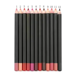 Ismine lip liner Pencil Waterproof Matte Tattoo with Individual Box 19 Color Natural Longlasting Easy to Wear Makeup Colorful Pencils