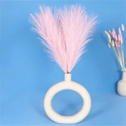 Artificial Pampas Grass Bouquet for Home Bedroom Room Wedding Party Decoration Fake Plant Simulation Dried Flower Reed GC2163
