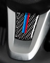 For bmw z4 Carbon fiber Modification Car interior stickers Steering Wheel M stripe Emblem Stickers Car Styling for e89 200920159983816