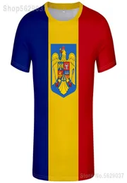루마니아 티셔츠 DIY 맞춤형 이름 번호 ROM TSHIRT 국가 플래그 RO RONANA RONANIA COUNTRY COLLEGE PRIT PO CLOTHING 22075026740