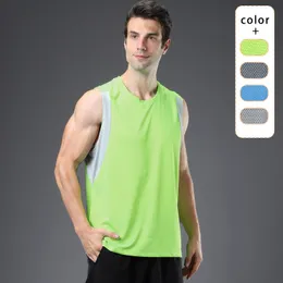 Men's Sleeveless Shirt Fitness Mens Sports Blank Tank Top Workout Vest Cotton Muscle Tank Top Gyms Clothing D-10012X