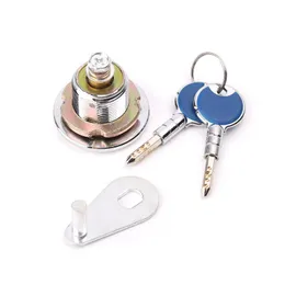 Delar Super Security Safe Deposit Box Antitheft Lock med krypteringsnycklar Kopparcylinder