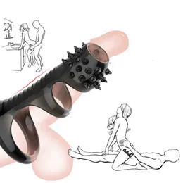 Sex Toy Massager Reusable Silicone Penis Ring for Men Delay Ejaculation Erection Toys to Masturbation Stimulation Toy Cock