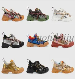 2022 Дизайнерские кроссовки Diamond Flashtrek с туфельными туфлями повседневные съемные женщины мужские мужские тренер горы мужские женщины на открытом воздухе Hiki6741197