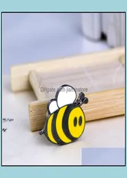 Pins Brooches Bee Cute Animal Yellow Black White Tentacles Small Enamel Creative Brooch Lapels Denim Ornament Badge Pins Gd2207845301