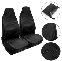 Universal 2PCS Car Seat Cover Protector Storage Bag Lavabile Automovil Coprisedili pieghevoli antiscivolo per accessori di riparazione9044398