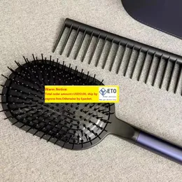 Dropship Brushes Styling Set Brand Designed Detangling Comb and Paddle Brush with Box Blue Pink 2colors