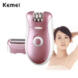 Shavers 2 in 1 Wet Dry Compact Epilator for Women Cordless Epilation and Hair Removal with Bikini Body Hair Trimmer Lady Shaver
