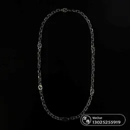 50% di sconto gioielli di design bracciale collana anello Accessori incastro ins Unisex antico CATENA CUBANA 60cm