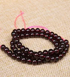 High Quality Natural Garnet Beads Wine Red Color Garnet Stone Beads DIY Accessories for Jewelry Making 4mm 5mm 6mm 7mm 8mm6679672